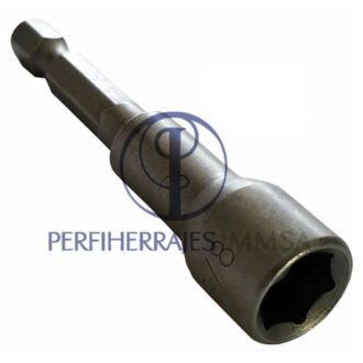 Dado Magnetico Hexagonal De 1/4" Para Pija De 3/8"