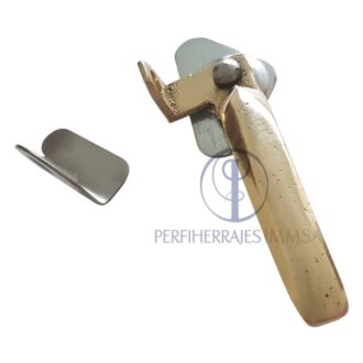 Manija para Ventana de Bronce Combinada Izquierda