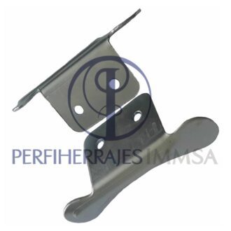 Pieza Lateral Plana Extra Grande Galvanizada