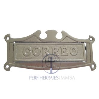 Placa Buzon de Aluminio Grande