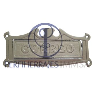 Placa Buzon De Aluminio