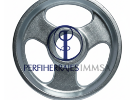 Bombo De Aluminio Para Cortina Metalica 1″