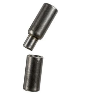 Bisagra Tubular Pulida Forjada 5/8"