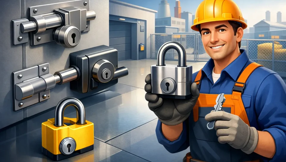 Mejores cerrojos para acceso industrial