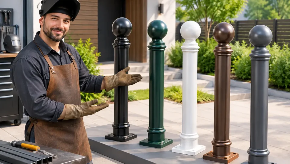 Cómo seleccionar poste bola ornamental ideal